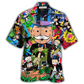Happy Banker Raining Money Hawaiian Shirt Artwork Detail For Tropical Trips And Casual Outings