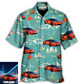 Car Driving Mountain Custom Photo Hawaiian Shirt For Coastal Adventures And Warm Weather Wear