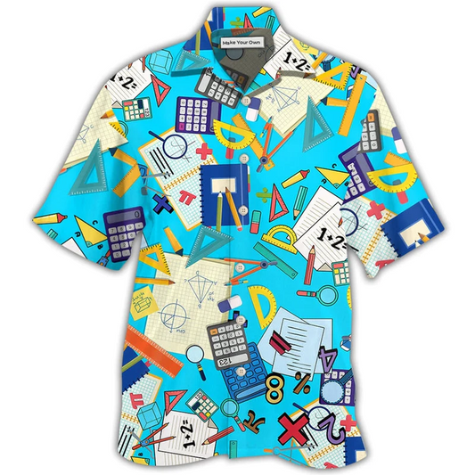 Mathematics Hawaiian Shirt For Tropical Travel Beach Gatherings And Comfortable Wear