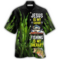 Fishing Therapy Faith Hawaiian Shirt For Summer Events And Casual Outdoor Wear
