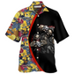 Tropical Outdoor Heritage And Skull Hawaiian Shirt For Coastal Adventures Summer Events And Everyday Comfort