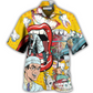 Playful Dentist Hawaiian Shirt For Summer Events Coastal Travel And Comfortable Styling