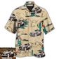 Car Desert Cactus Custom Photo Hawaiian Shirt Pattern Detail For Summer Holidays And Outdoor Fun