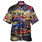 Classic Car Muscle Service Hawaiian Shirt Design Detail For Beach Days And Holiday Travel