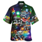 Christmas Classic Car Hawaiian Shirt For Coastal Adventures Summer Events And Everyday Comfort