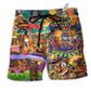 Tiki May The Aloha Spirits Follow You Home Beach Shorts For Beach Days And Coastal Travel