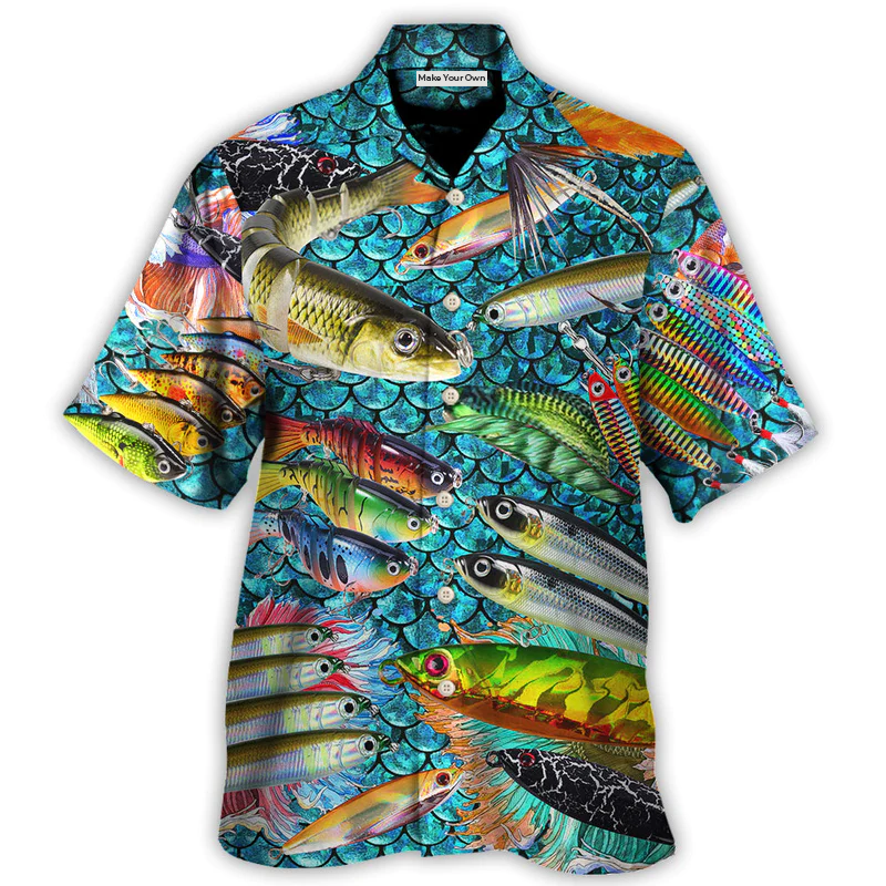 Fishing Master Baiter Hawaiian Shirt For Vacation Days And Relaxed Coastal Outings