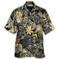 Motorcycle Creative Pattern Hawaiian Shirt Relaxed Style View For Thoughtful Gifting