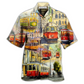Train City Hawaiian Shirt Design View For Resort Travel And Thoughtful Gifting
