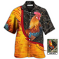 Chicken Rooster Beautiful Custom Photo Hawaiian Shirt For Beach Parties And Weekend Getaways