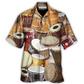Drum Hobby Lifestyle Hawaiian Shirt For Summer Vacation And Beach Travel