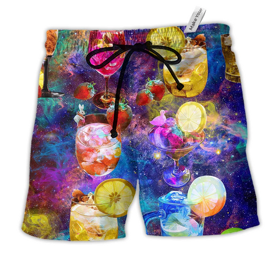Cocktail Life Is A Crazy Mixture Of Cocktail Beach Shorts For Weekend Getaways And Comfort