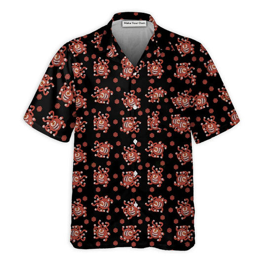 Fantasy Role Eye Monster Hawaiian Shirt Print Closeup For Weekend Trips