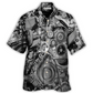 Engine Car Hawaiian Shirt Tropical Styling View For Island Holidays
