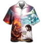 Wrestling Arm Faith Vs Satan Hawaiian Shirt For Beach Parties And Weekend Getaways