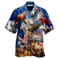 Patriotic Horse Hawaiian Shirt For Island Vacation Beach Days And Thoughtful Gifting