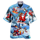 Earth Christmas Close Heaven Snowboarding Snow Hawaiian Shirt For Beach Parties And Weekend Getaways