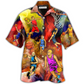 Colorful Basketball Hawaiian Shirt For Resort Getaways And Comfortable Summer Activities