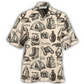 Vintage Hiking Hawaiian Shirt For Resort Travel Summer Outings And Casual Gatherings