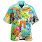Summer Flip Flops Hawaiian Shirt For Warm Weather Adventures Parties And Daily Comfort