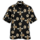 Honey Bee Hawaiian Shirt For Tropical Holiday Resort Parties And Everyday Style