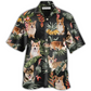 Tropical Corgi Dog Hawaiian Shirt For Summer Vacation And Beach Travel
