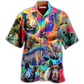 Colorful Wild Boar Hawaiian Shirt For Tropical Getaways Outdoor Fun And Everyday Wear