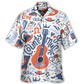 Guitar Country Music Festival Elements Hawaiian Shirt For Poolside Relaxation And Sunny Getaways