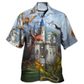 Dragon Beautiful Hawaiian Shirt For Summer Vacation And Beach Travel