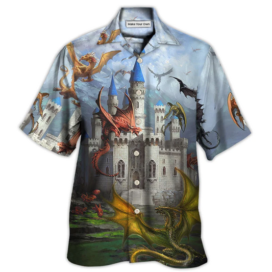Dragon Beautiful Hawaiian Shirt For Summer Vacation And Beach Travel