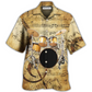 Drum Old Drummer Lady Stick Hawaiian Shirt Design Detail For Beach Days And Holiday Travel