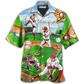 Baseball Hawaiian Shirt For Beach Parties Vacation Travel And Relaxed Casual Style