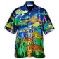 Turtle Ocean Hawaiian Shirt Artwork View For Coastal Escapes And Resort Style
