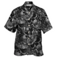 Skull Life's True Face Hawaiian Shirt For Vacation Days And Relaxed Coastal Outings