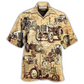 Farm Tractor Hawaiian Shirt For Tropical Getaways Outdoor Fun And Everyday Wear