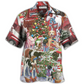 Christmas Farm Life And Wildlife Hawaiian Shirt For Resort Getaways Summer Adventures And Casual Gifting