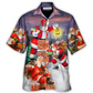 Festive Christmas Fun Gift Hawaiian Shirt Artwork View For Weekend Travel And Beach Style