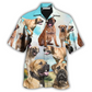 Dog Bullmastiff Beautiful Hawaiian Shirt Pattern View For Relaxed Warm Weather Outfits