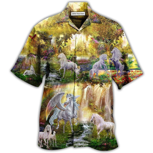 Horse Hawaiian Shirt For Summer Travel Coastal Events And Thoughtful Gift Giving