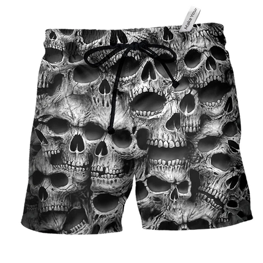 Skull Beach Shorts For Resort Getaways And Easy Warm Weather Wear