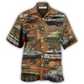 Retro Tank Dusty Vibe Hawaiian Shirt For Summer Events And Casual Outdoor Wear