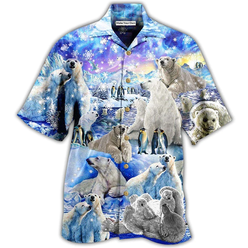 Happy Bear Humans Head Hurt Hawaiian Shirt For Beach Parties And Weekend Getaways