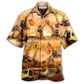Excavator Hawaiian Shirt For Tropical Travel Beach Gatherings And Comfortable Wear