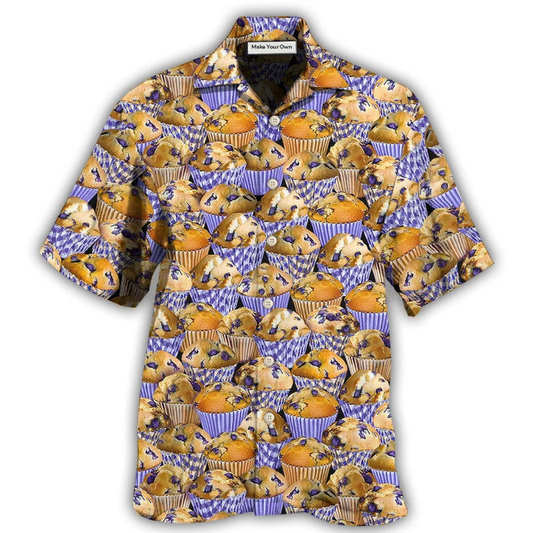 Cake And Baking Hawaiian Shirt For Island Holidays Summer Parties And Casual Outdoor Wear
