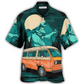 Camping Done Teaching Hawaiian Shirt Design View For Casual Summer Styling