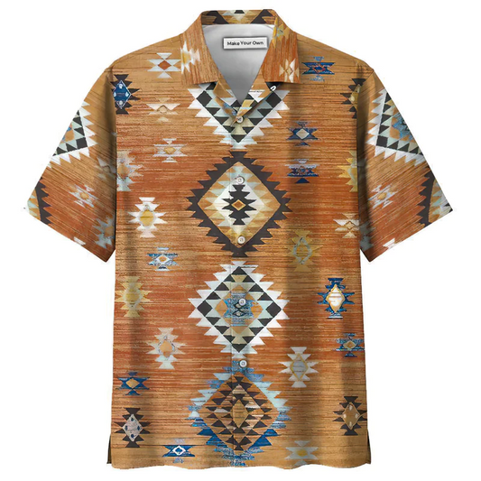 Bohemian Peace Hawaiian Shirt Pattern View For Lightweight Everyday Style