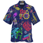 Vintage Jazz Music Hawaiian Shirt For Beach Getaways Resort Outings And Thoughtful Gifting