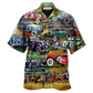 Classic Car Hawaiian Shirt For Beach Vacations Casual Parties And Warm Weather Style