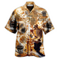 Skull And Coffee Hawaiian Shirt For Tropical Getaways Outdoor Fun And Everyday Wear