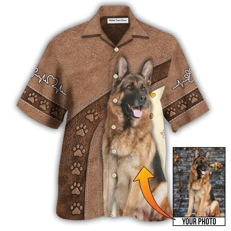 Dog Friend Custom Photo Hawaiian Shirt For Warm Weather Adventures And Everyday Comfort